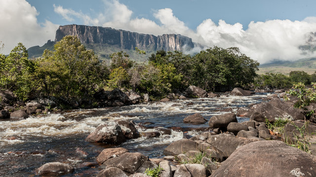 View from way to Roraima - Venezuela, South America