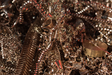 bronze shavings metal industry