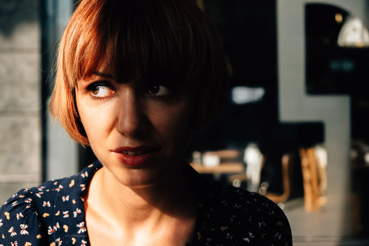 Ginger Woman Portrait