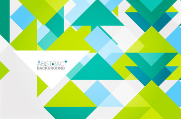 Triangle pattern design background