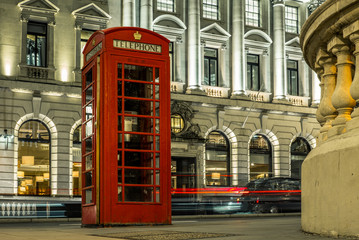 Phone booth in the center of London - 2