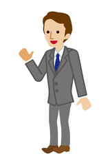 Explaining Businessman