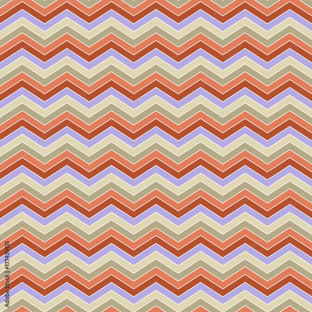 Poster abstract seamless zig zag line pattern background design