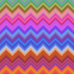 Colorful abstract zigzag stripe pattern background design