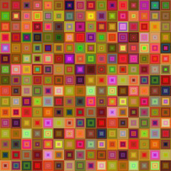 Multicolor square tile mosaic vector background design