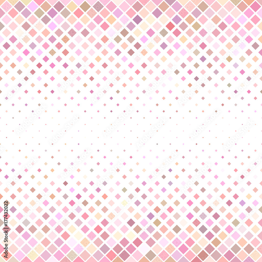 Poster pink abstract square pattern background - geometrical vector illustration from diagonal squares