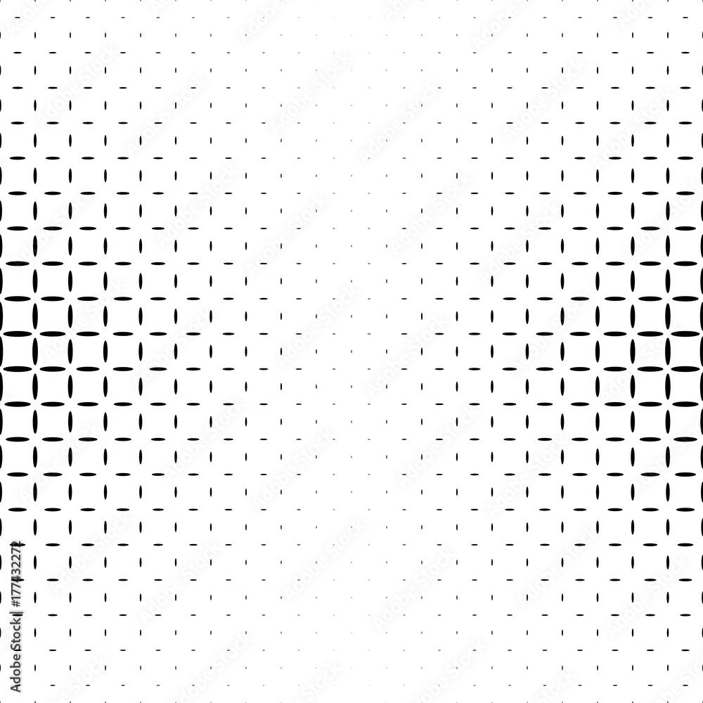 Poster black and white star pattern - abstract vector background graphic design