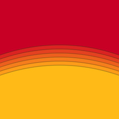 Background template from curved layer stripes - vector document graphic design with shadow effect