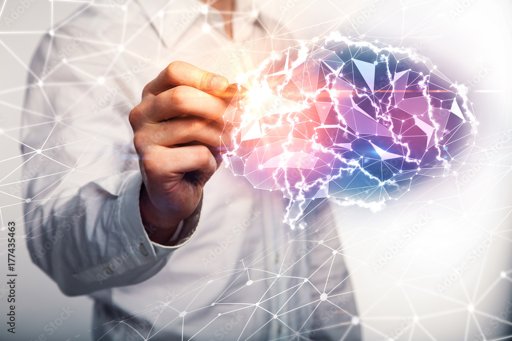 Canvas Prints artificial intelligence concept