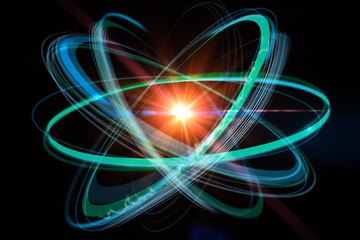Atom background