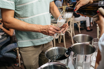 Toast Cheers Alcohol Beverage Celebration Party Concept