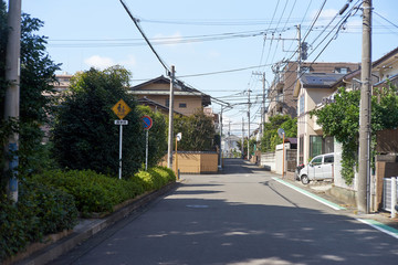 Fototapeta na wymiar 日本の郊外
