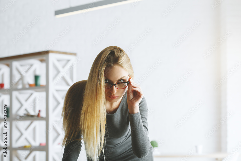 Canvas Prints Confident woman portrait