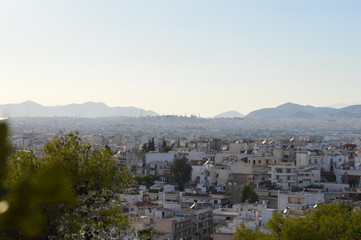 Obraz premium Athens city view Greece