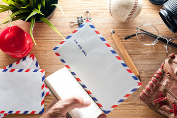 air mail envelope
