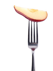 Apple On Fork