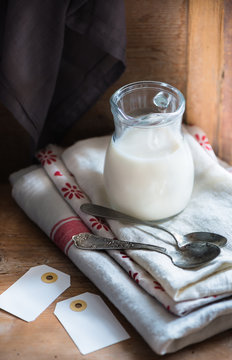 a jug of cream