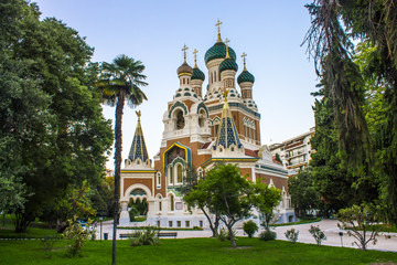 The St Nicholas Russian Orthodox Cathedral, an Eastern Orthodox cathedral located in the city of...