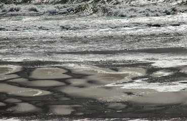 Stormy waves in Zoutelande