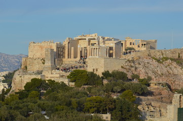 Fototapeta na wymiar Acropolis Athens Greece
