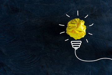 Creative idea. Concept of idea, innovation and Inspiration