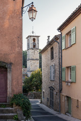 Narrow street in old village France