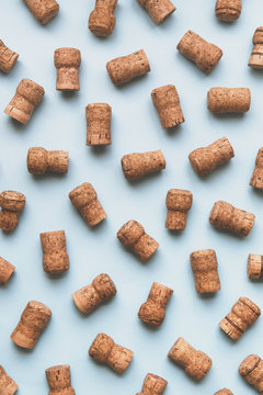 Champagne cork background