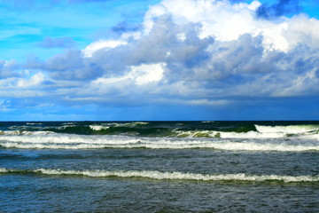 Skyline view of the Oceanside strip