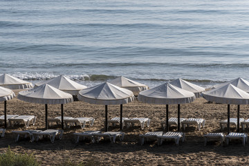 Detail of a beach of the Spanish coast