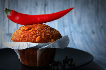 Muffin mit Chili