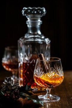 Festive liqueur.