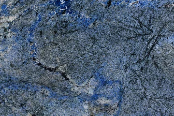 Foto op Aluminium Blue marble texture, expensive stone. © Dmytro Synelnychenko