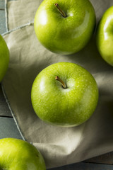 Raw Green Organic Granny Smith Apples