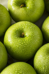 Raw Green Organic Granny Smith Apples