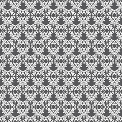 seamless vector pattern on light grey background