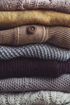 Warm Sweater Background