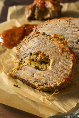 Rustic Italian Homemade Beef Braciole