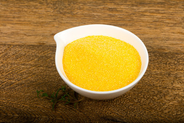 Raw polenta