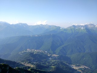 Mountain in Kaukasus, Red Valley, 2017