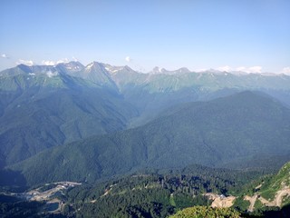 Mountain in Kaukasus, Red Valley, 2017