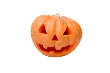 Halloween pumpkin isolated