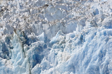 Glacier in Tracy Arm Fjord, Alaska, USA