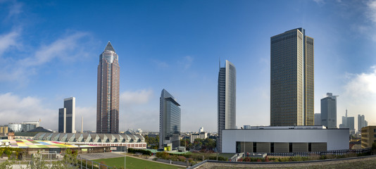 Naklejka premium Messestadt Frankfurt