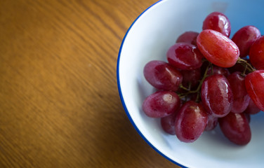 Grapes in bowl