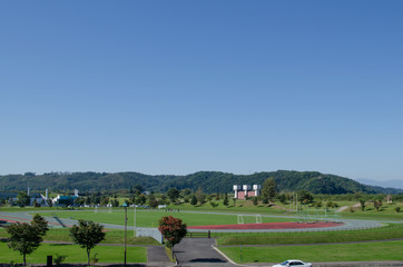 Fototapeta premium 陸上競技場