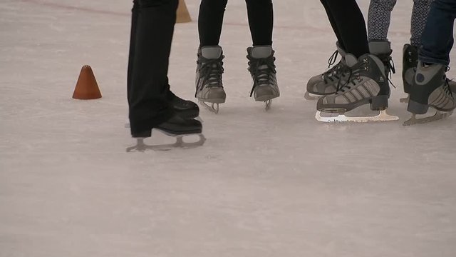 スケートのレッスン