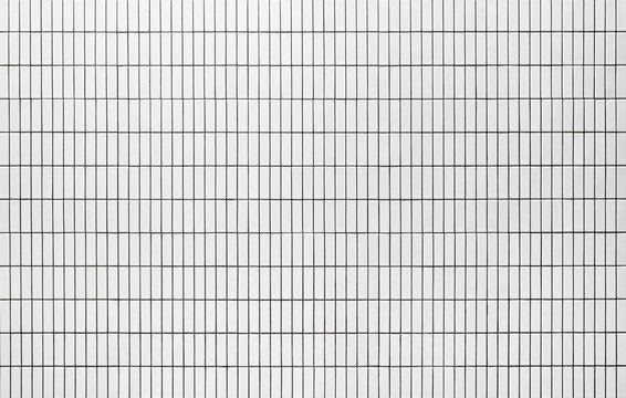pattern of vertical white rectangle tile for background
