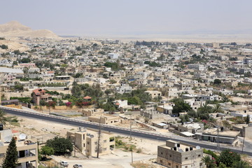 Obraz premium Overview of Jericho city in west bank
