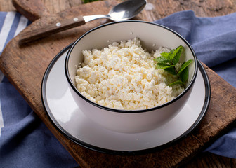 Organic cottage cheese