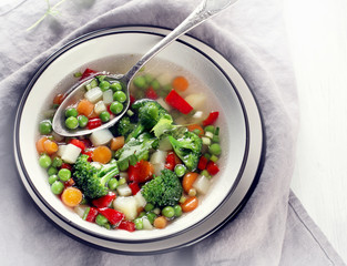 Vegetables soup